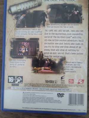 The Da Vinci Code PlayStation 2 game used