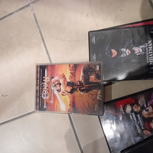 DVD collection, 20 pieces, action and adventure genres, with subtitles