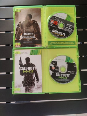 Call of Duty Modern Warfare 3 and Advanced Warfare Xbox 360 games