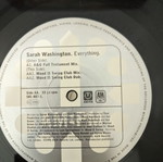 Sarah Washington Everything 12" vinyl record, electronic