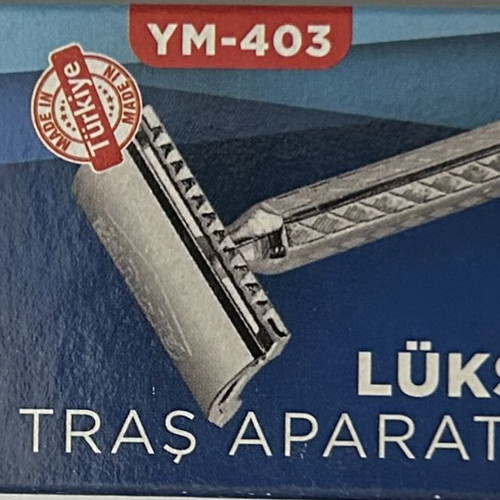YUMA Safety Razor three-piece, new