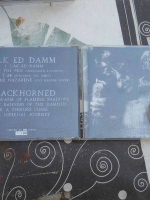 Hak-Ed Damm / Blackhorned Execrated CD, limited edition