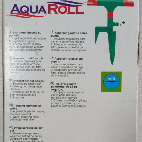 Rotating sprinkler with support base new