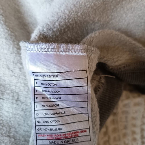 Harley Davidson grey zip-up hoodie XL, authentic