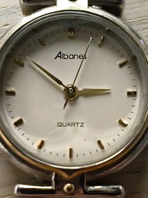 Vintage γυναικείο ρολόι Albanes μεταχειρισμένο με μεταλλικό λουράκι