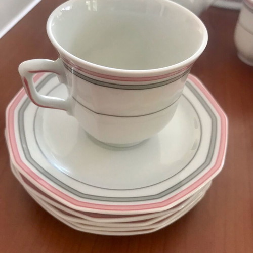 Vintage Winterling Bavaria Coffee Tea Serving Set like new with English Garden plates