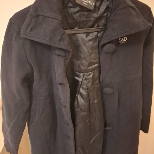 Alouette Planet girls' coat size 8 used, black