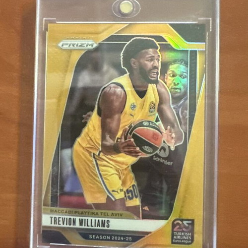 Panini EuroLeague Prizm Trevion Williams /10 basketball card
