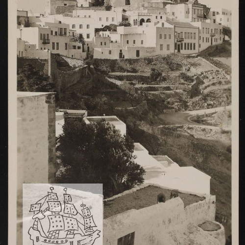 Postcard Patmos The Historic Monastery of Patmos like new