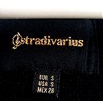  Stradivarius ριχτη μαυρη ζακετα S - M