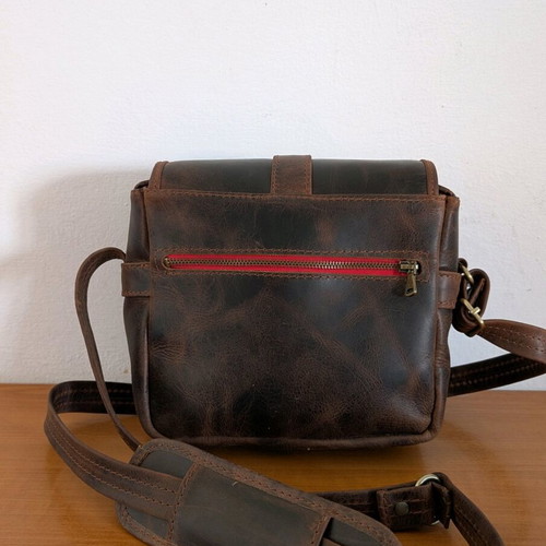 Rock & Roll leather camera bag used