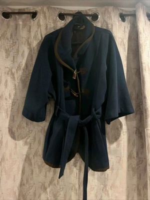 Passager coat black and brown like new, size XXL