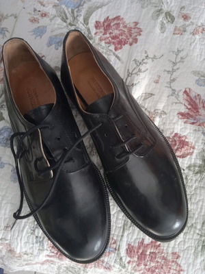 Military style scarpini new, size 43, black