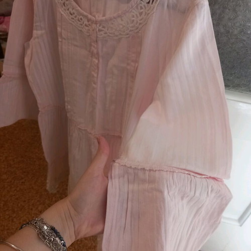 Platinum tunic dress new, pink, comfortable cotton fabric