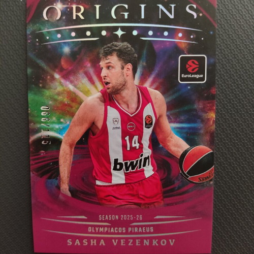 Euroleague Origins Sasha Vezenkov κάρτα 25-26 /115