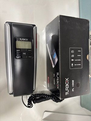 Turbo X PL1002 phone used, wired, black