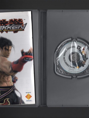 Tekken Dark Resurrection παιχνίδι PSP σαν καινούργιο, είδος μάχης