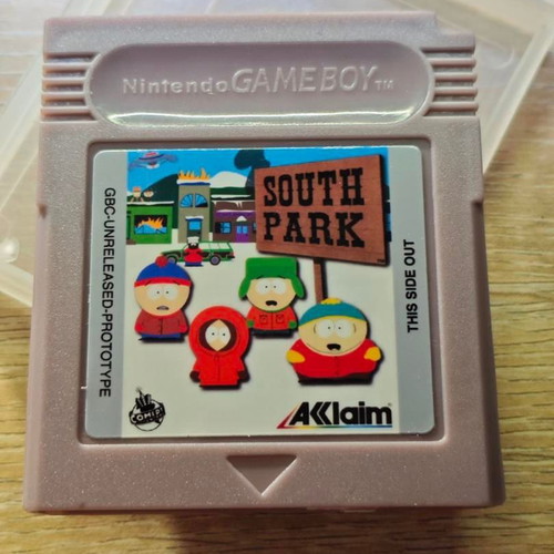 South Park Game Boy Color Unreleased Prototype Retro Game like new