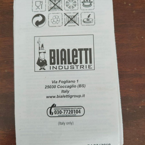 Bialetti Moka Pot genuine