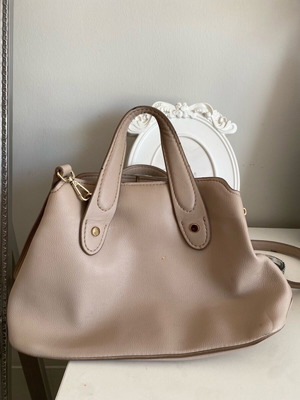 Zara handbag used with strap and zipper