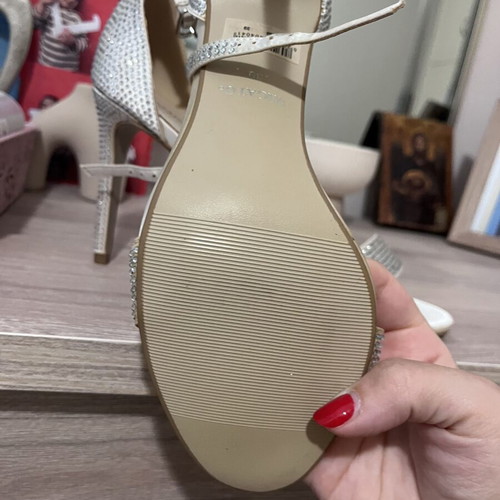 Migato beige platform sandals size 39