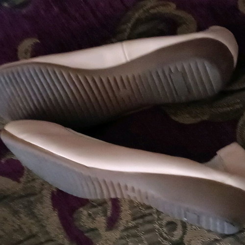 Leather Ballet Flats New Orthopedic Size 41 Beige