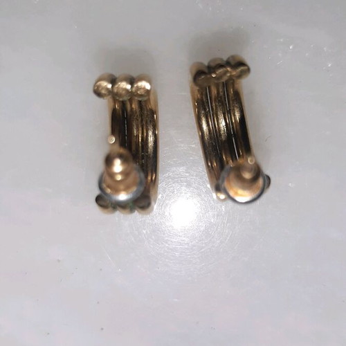 Hoop earrings used
