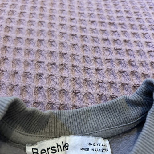 Grey sweatshirt for girls 10-12 years