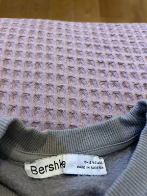 Grey sweatshirt for girls 10-12 years