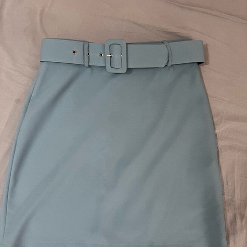 Mini skirt blue Trendyol new, size M 38 10