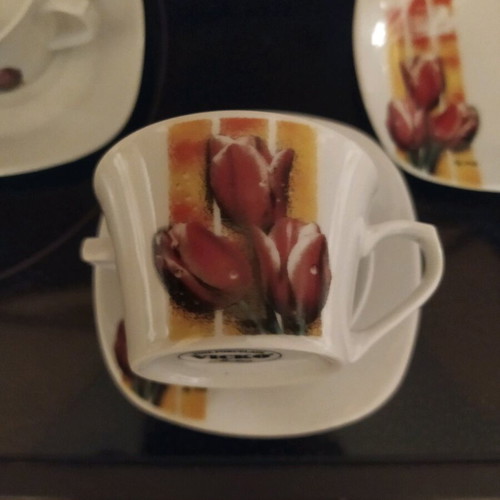 Coffee cups for Greek coffee like new, set of 4 pieces