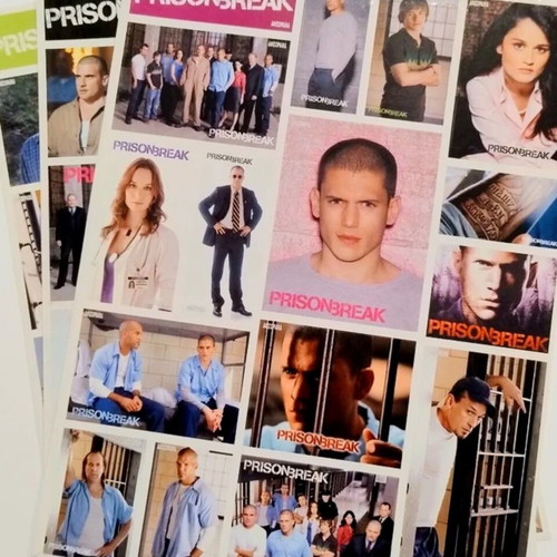 Prison Break stickers new, 3 pages from Afissorama