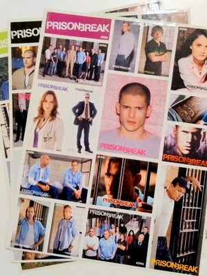Prison Break stickers new, 3 pages from Afissorama