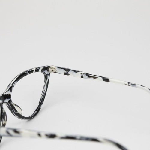 Robert La Roche eyeglasses new, vintage 80s, black and white