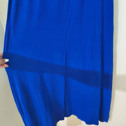 Blue maxi summer dress like new, M Made In Italy, sizes S-M
