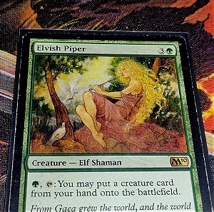 Magic the Gathering: Elvish Piper, M10