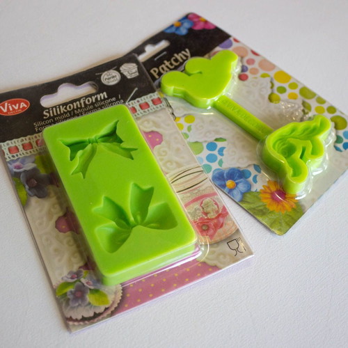 Silicone molds new for artistic crafts set of two designs