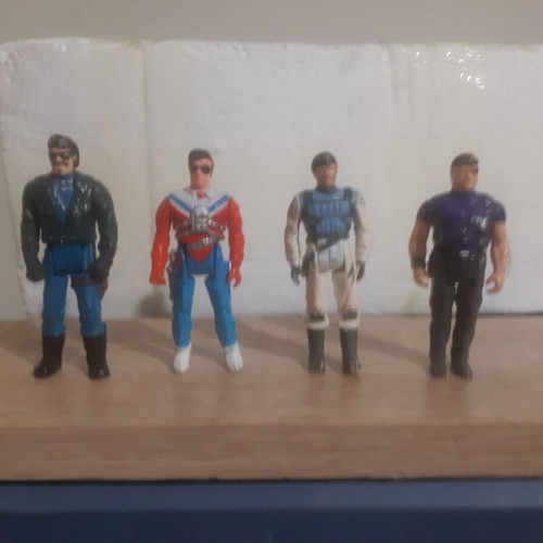 M.A.S.K. figures pack of 4 used, authentic Kenner