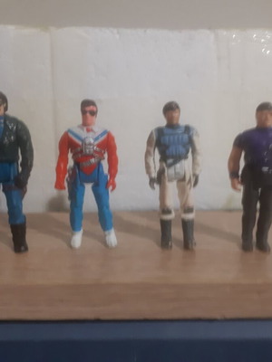 M.A.S.K. figures pack of 4 used, authentic Kenner