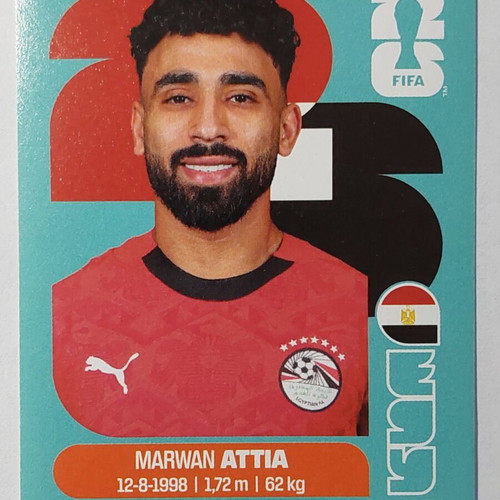 FIFA World Cup 2026 sticker new, Marwan Attia Egypt
