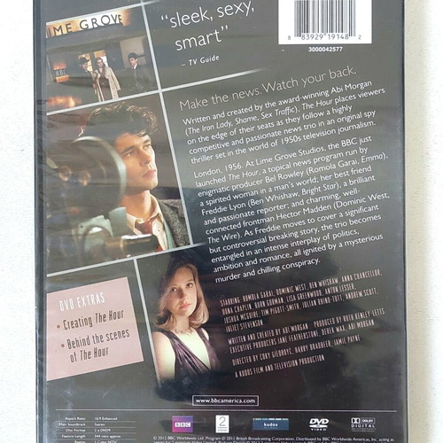 The Hour Season 1 DVD new, BBC drama thriller series