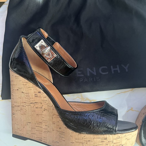 Givenchy platform sandals, black