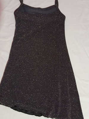Vintage asymmetrical dress S/M used, silver
