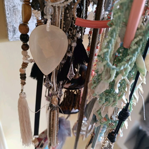 Boho necklace collection new, over 50 colorful pieces