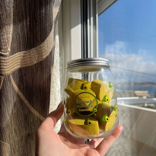Blending sponges avocado shaped new