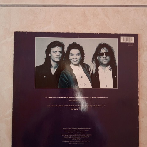 Frumpy vinyl record used, German production 1990