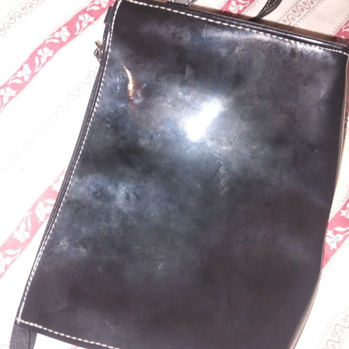 Vintage women's handbag, black