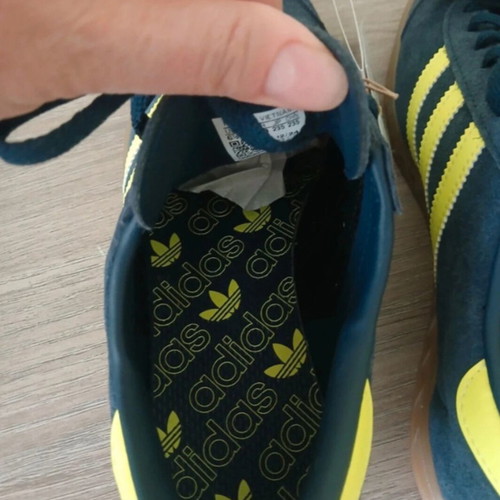Adidas athletic shoes, size 38, blue