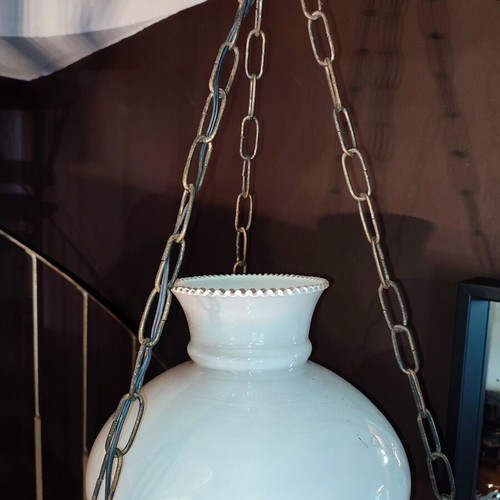 Ceiling light single pendant used, antique, 110cm