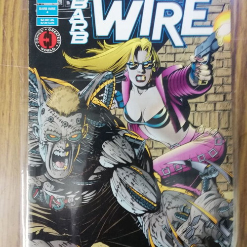 Barb Wire comic used, Dark Horse 1994, issue 4
